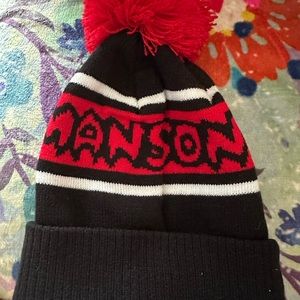 Dolls kill Marilyn Manson winter hat with pompom (bobble) on top!